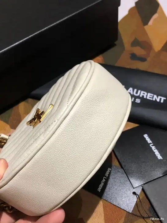 BAG VINYLE ROUND CAMERA YSL 0627